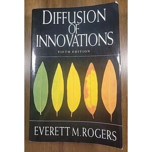 Diffusion of Innovations 5th Ed by Everett M. Rogers 2003 Paperback EUC